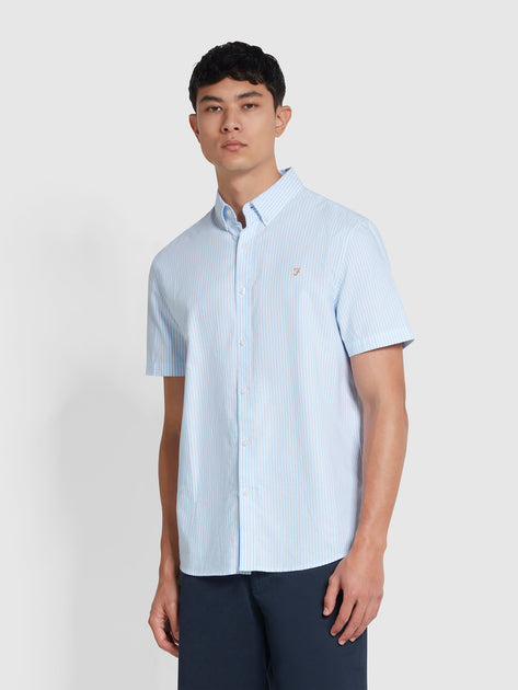 Farah brewer short sleeve hot sale shirt