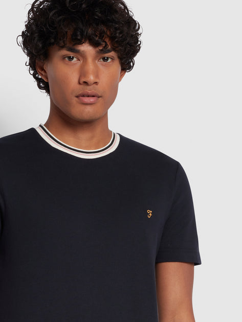 Meadows T-Shirt In Blue | Farah® Online