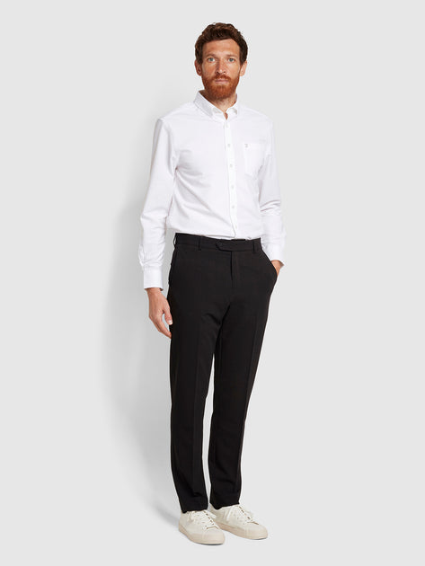 Roachman 4 Way Stretch Trousers In Black