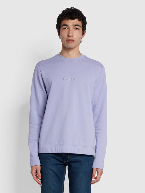 Light purple shop crewneck sweatshirt