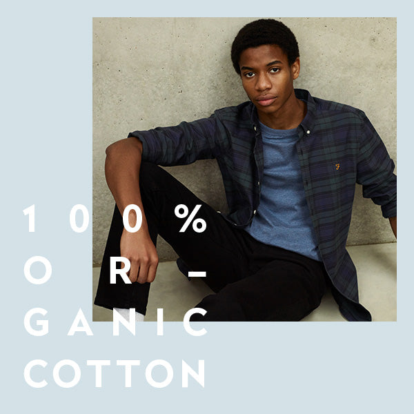 All Men’s 100% Organic Cotton Clothing | Farah