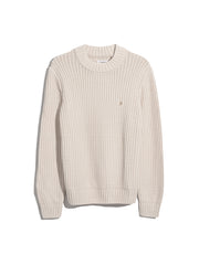 Burlington Fisherman Knit Sweater In Cream