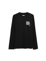 Grays Long Sleeve Graphic T-Shirt In Black