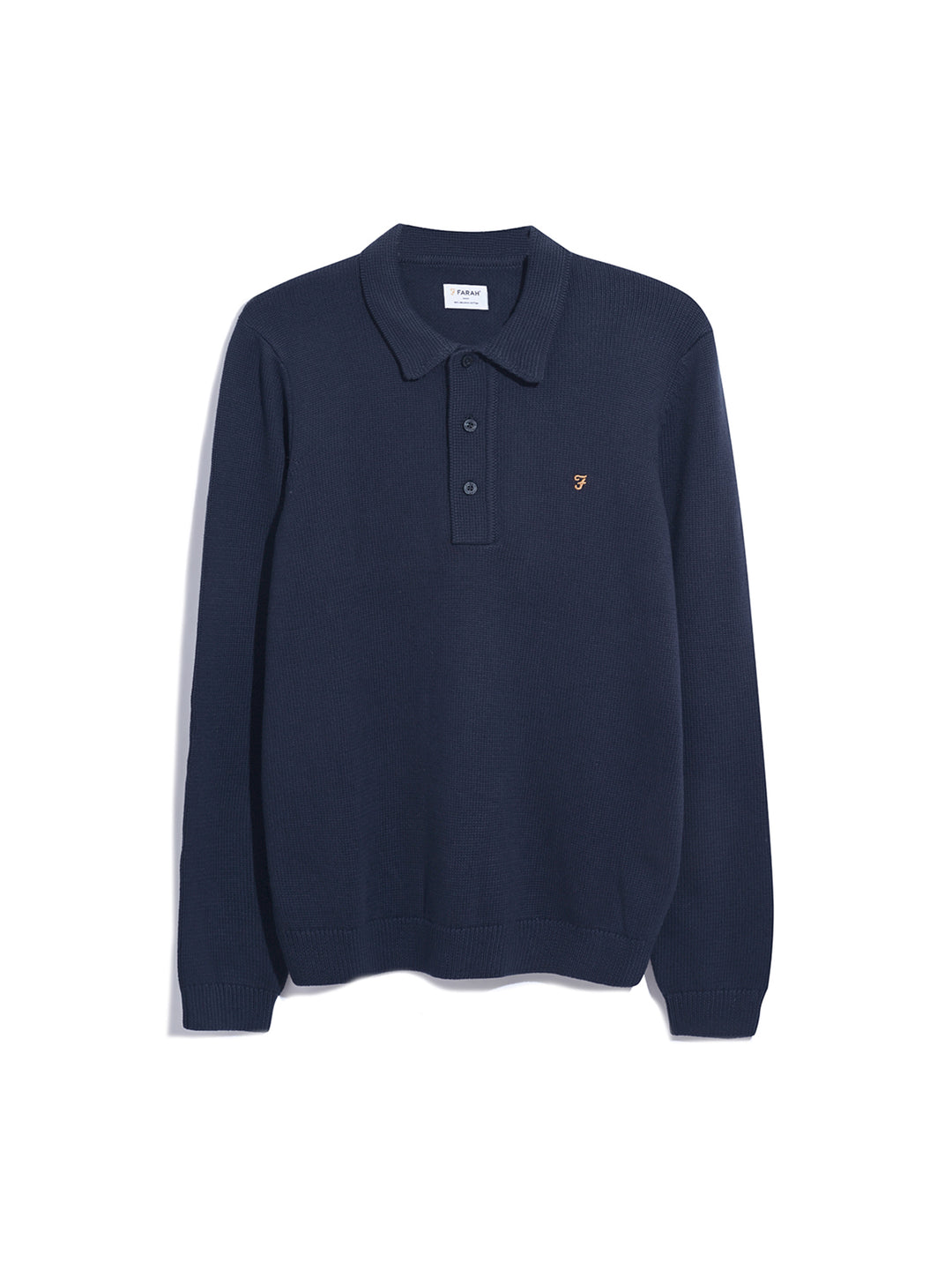 Farah knitted polo on sale