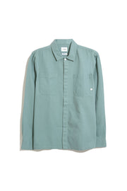 Leon Overshirt In Grove Green