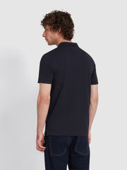 Blanes Organic Cotton Polo Shirt In True Navy