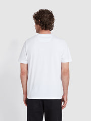 Danny Regular Fit Organic Cotton T-Shirt In White