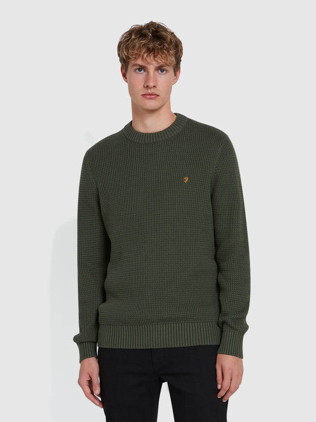 Foraker Crew Neck Sweater In Rosemary