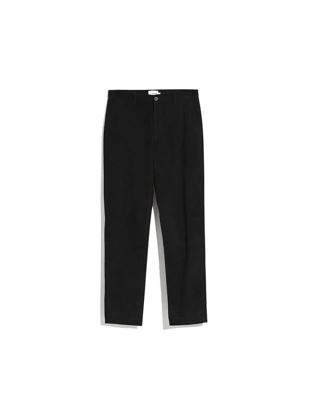 Elm Slim Fit Cord Trousers In Black