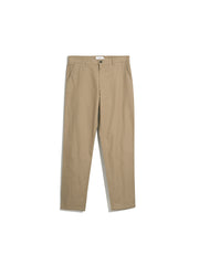 Norwood Regular Fit Cotton Hopsack Trousers In Beige