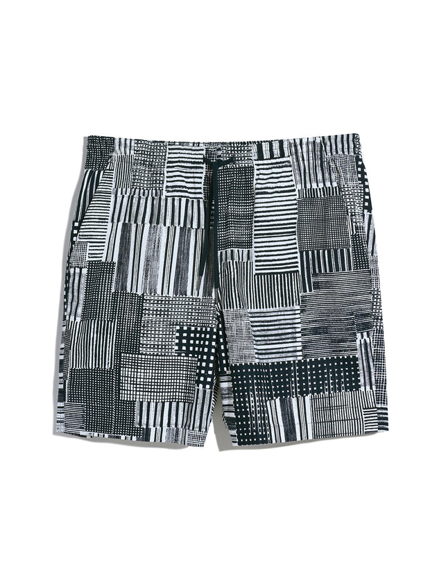 Redwald Archive Print Shorts In Black