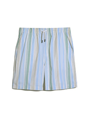 Redwald Thick Stripe Shorts In Ecru