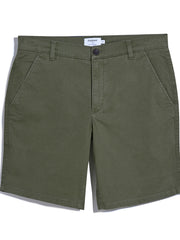 Hawk Chino Shorts In Olive Green