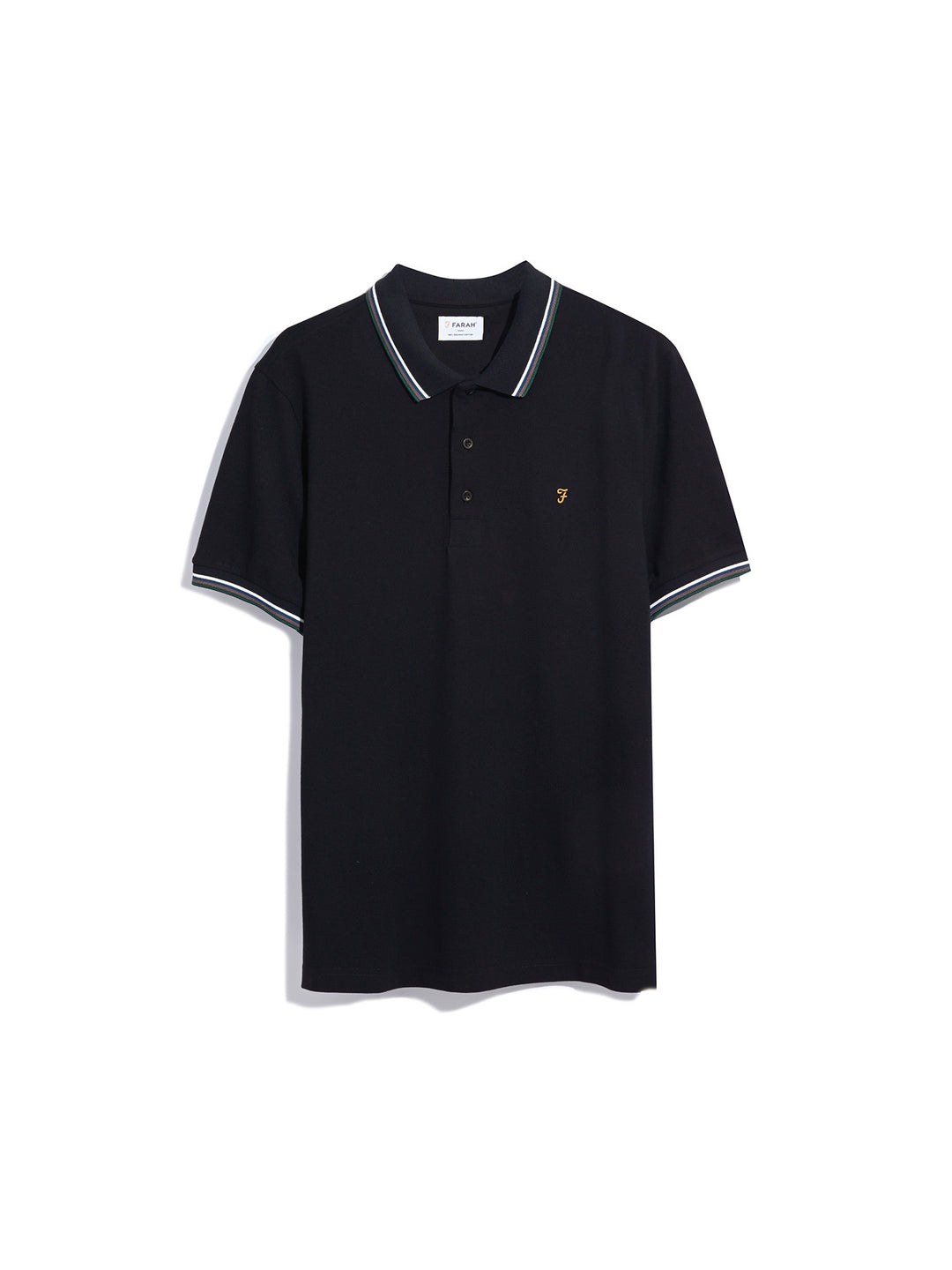 Mens farah polo shirts clearance