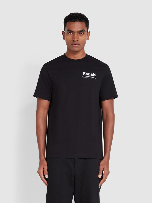 Powis Graphic T-Shirt In Black