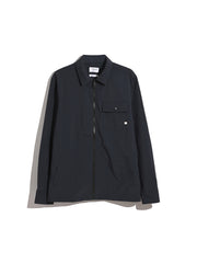 Holwick Zipped Overshirt In True Navy