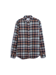 Jerome Causal Fit Check Shirt In Black