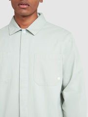 Leon Overshirt In Grove Green