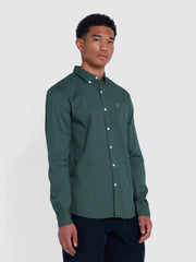 Carlson Shirt In Farah Forest Green