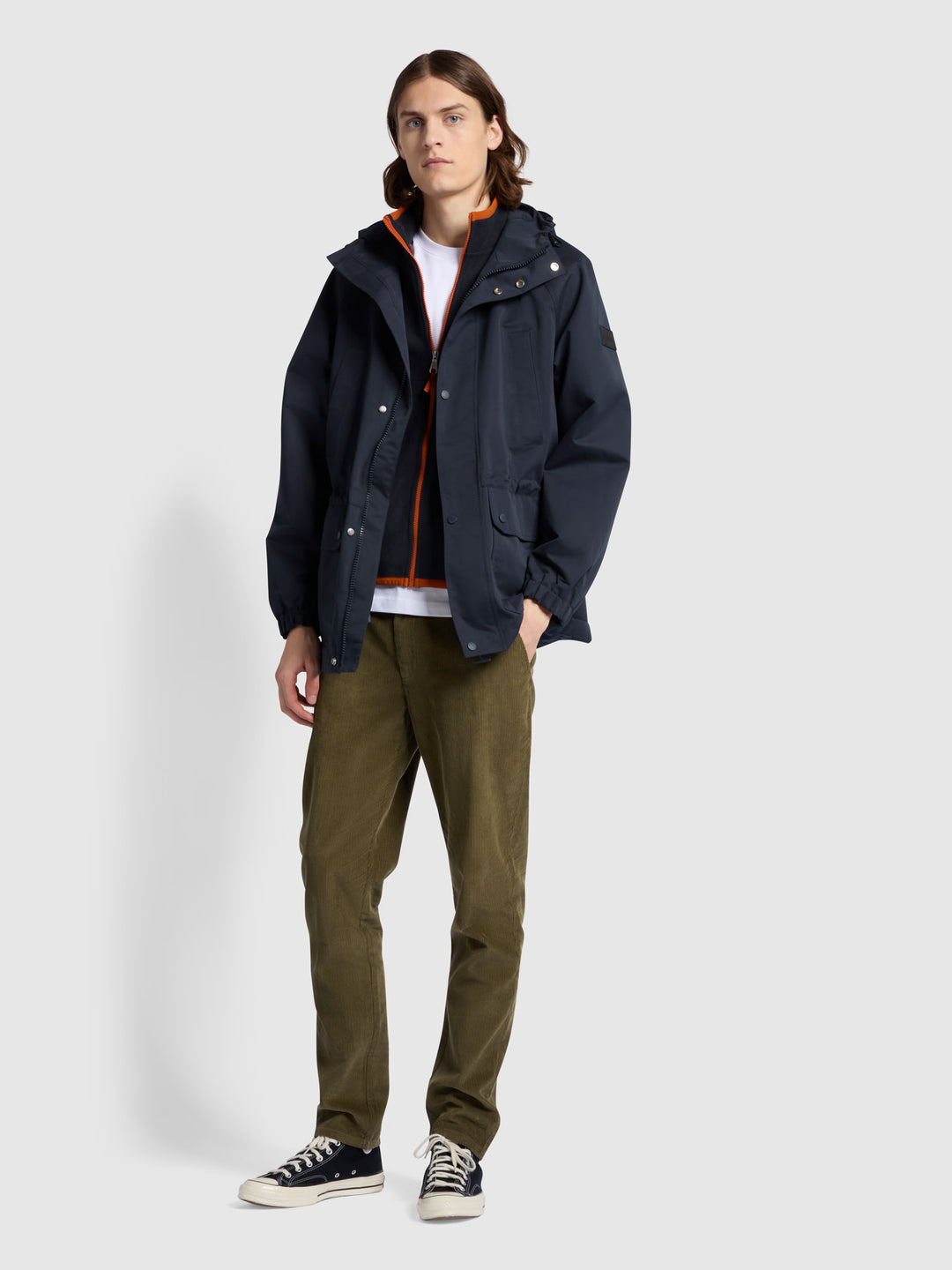 Gunnar Parka Jacket In True Navy