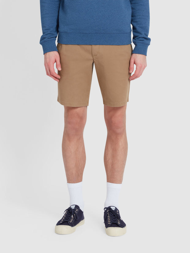 Hawk Chino Shorts In Beige