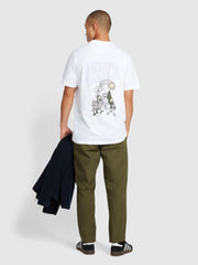 Darwin Graphic T-Shirt In White