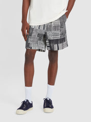 Redwald Archive Print Shorts In Black