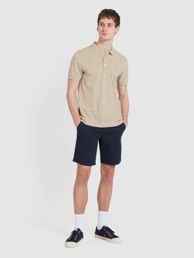 Hawk Chino Shorts In True Navy