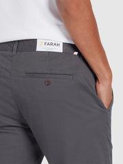 Elm Chino classique en coton biologique - Farah Grey