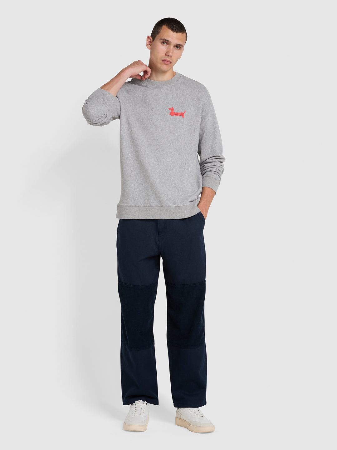 Baggio Sweatshirt In Grey Farah Online