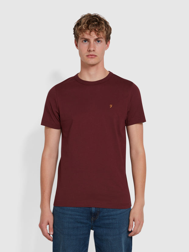 Ellis T-Shirt In Farah Red