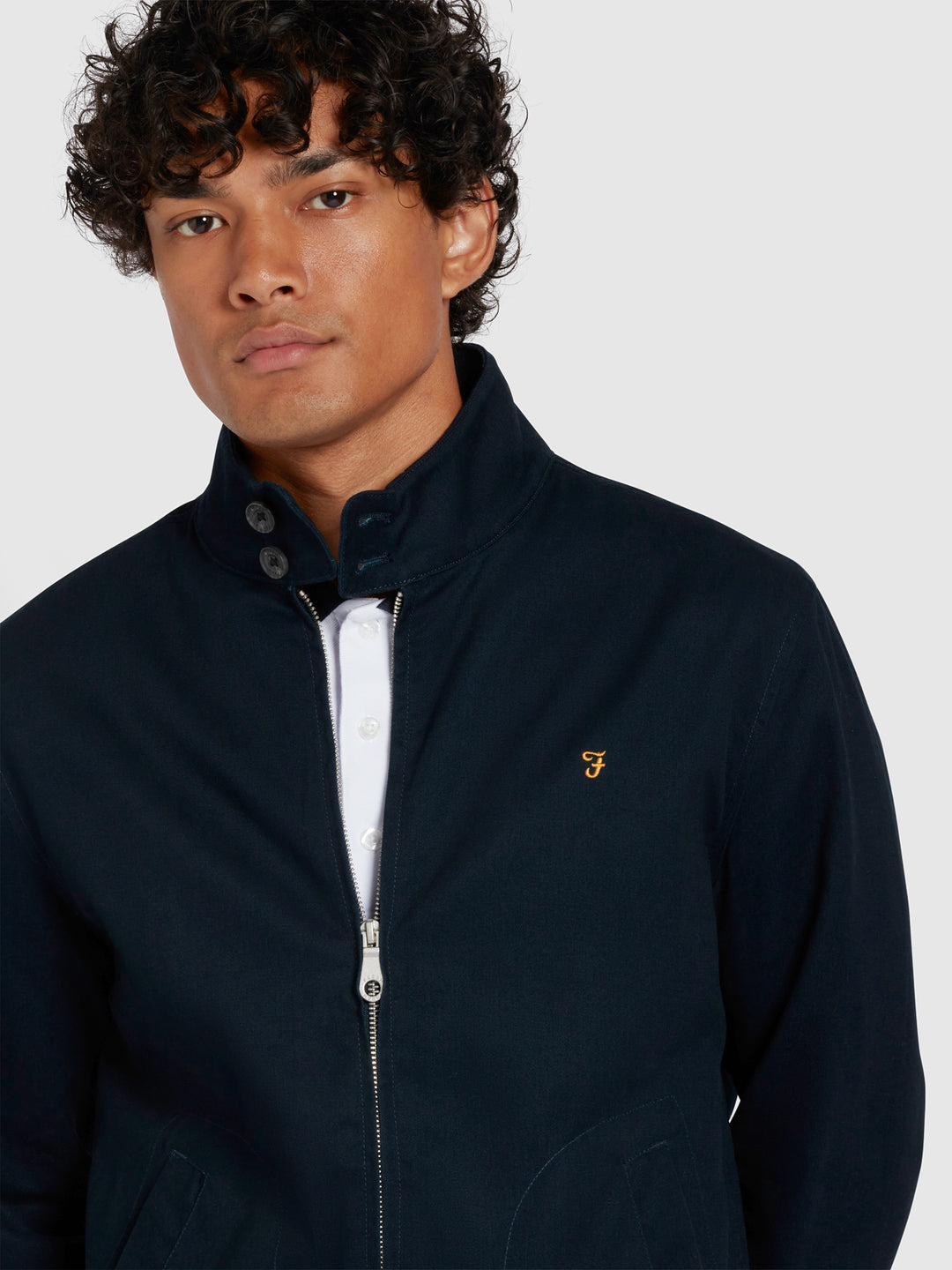 Waldorf Coat In Blue Farah Online