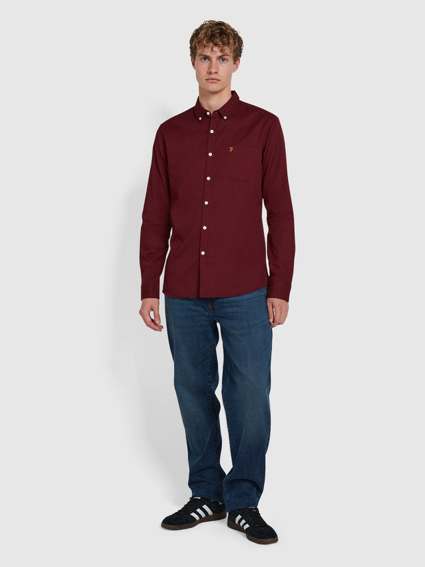 Carlson Shirt In Bordeaux