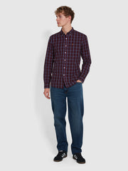 Carlson Check Shirt In Farah Red