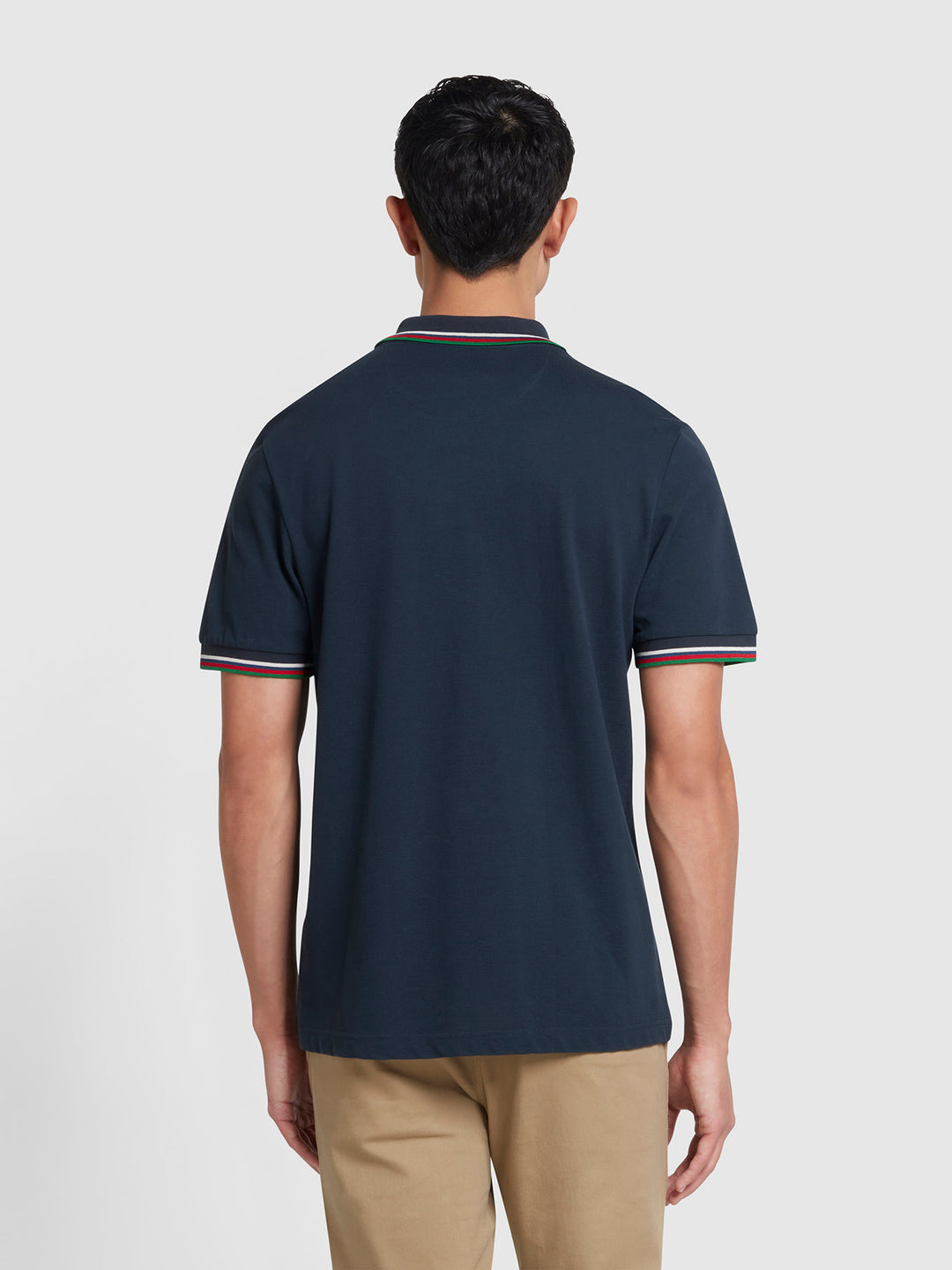 Alvin Polo Shirt In Blue Farah Online