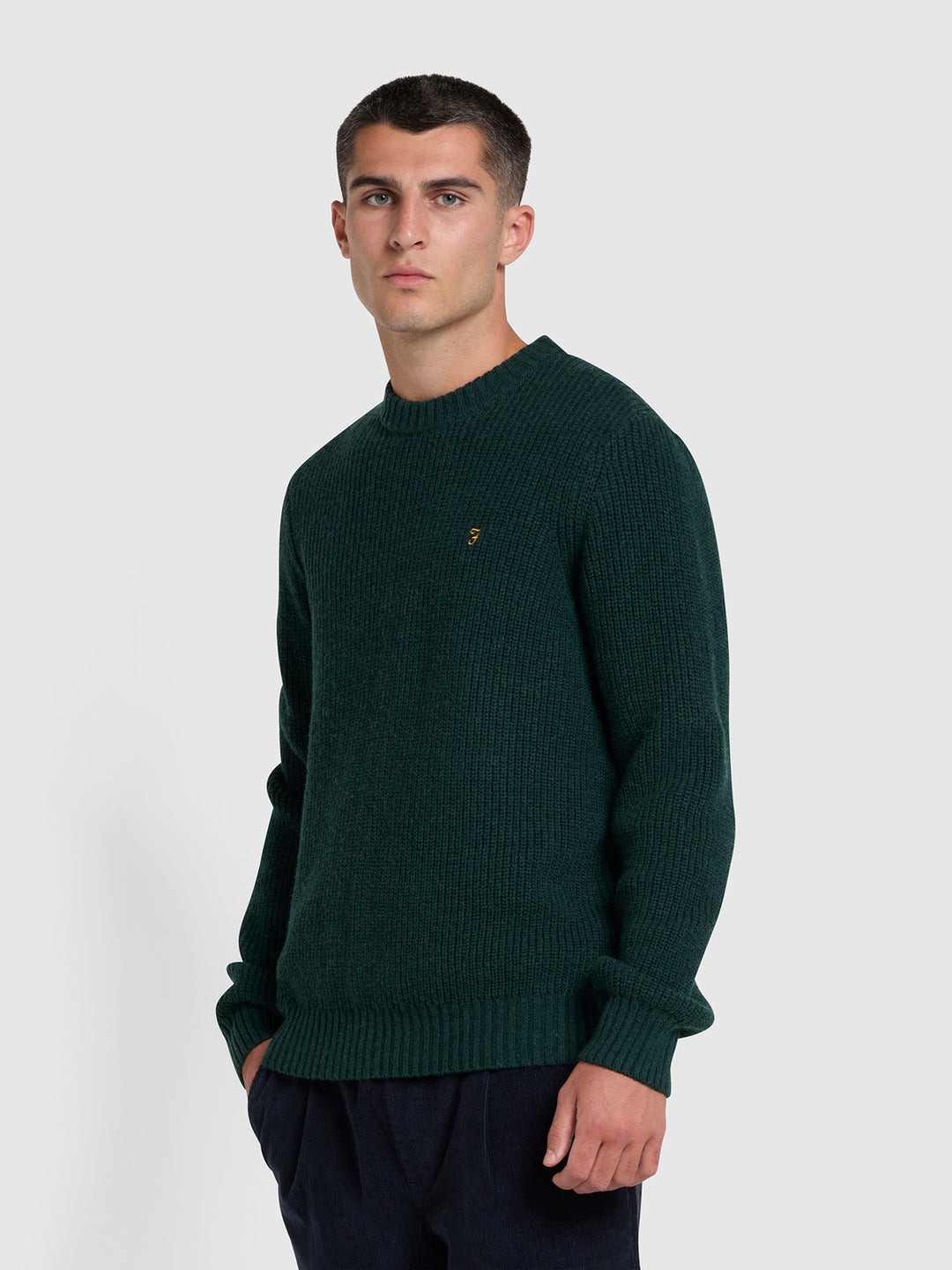 Farah v neck jumper best sale