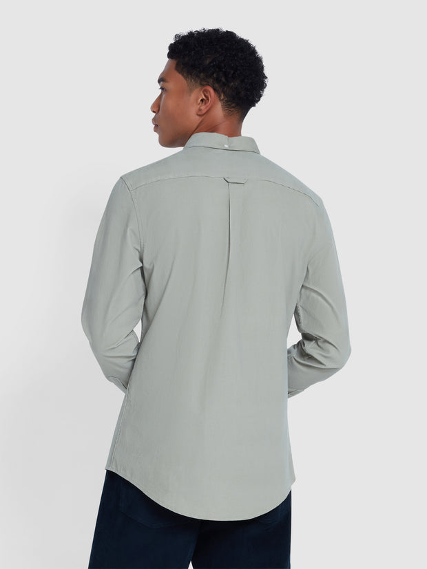 Fontella Slim Fit Corduroy Shirt In Balsam