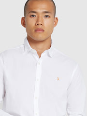 Yorke Slim Fit Shirt In White