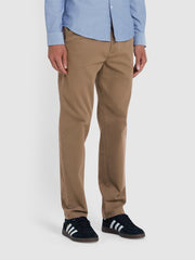 Norwood Regular Fit Chinos In Beige