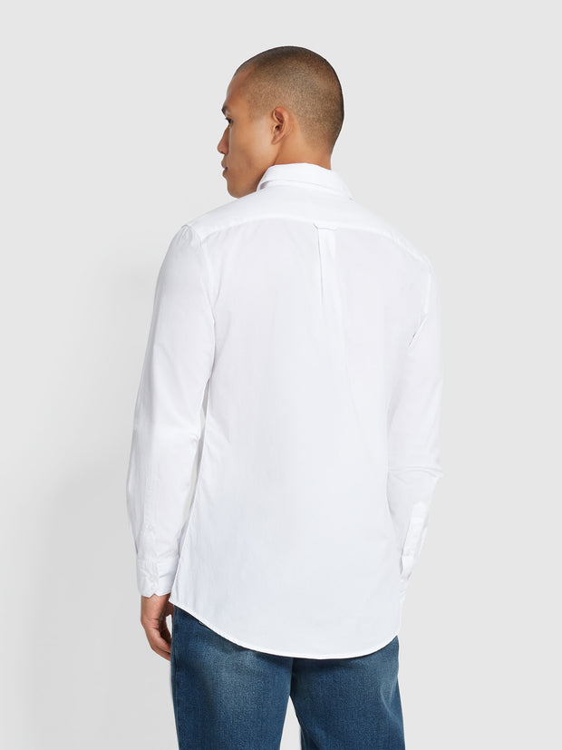 Yorke Slim Fit Shirt In White