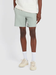 Redwald Waffle Shorts In Grove Green