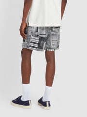 Redwald Archive Print Shorts In Black