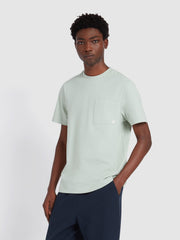 Stacy Regular Fit Pocket T-Shirt In Grove Green