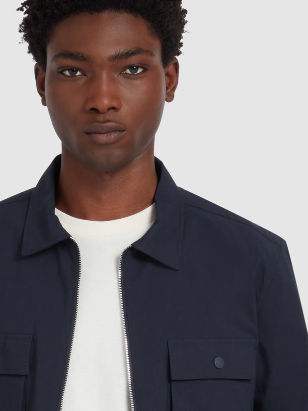 Lynden Overshirt In True Navy