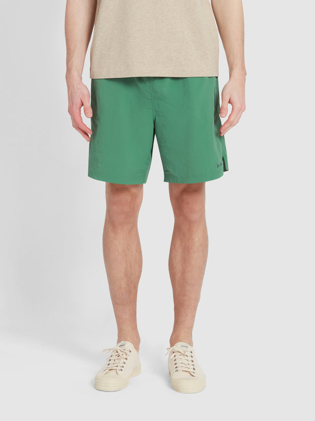 Edgar Swim Shorts In Green Meadow