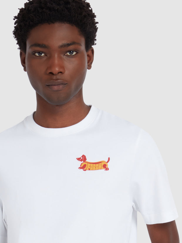 Devon Graphic T-Shirt In White