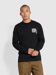 Grays Long Sleeve Graphic T-Shirt In Black