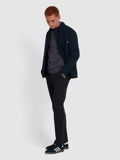 Elm Slim Fit Chinos In Black