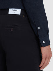 Norwood Regular Fit Chinos In Black