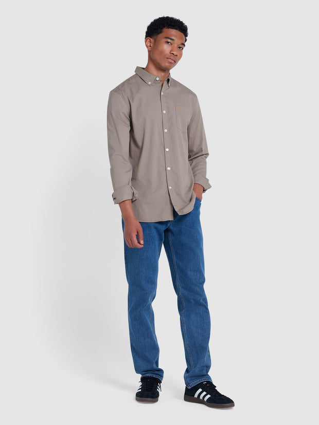 Carlson Shirt In Smoky Brown